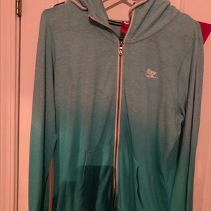Women’s Nike knit jacket with hood